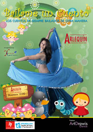 Bailame un Cuento - Espectaculos danza del vientre Infantil Yasmina Andrawis